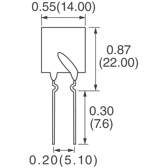 30R400UF Littelfuse Inc. Fusibles reiniciables PTC